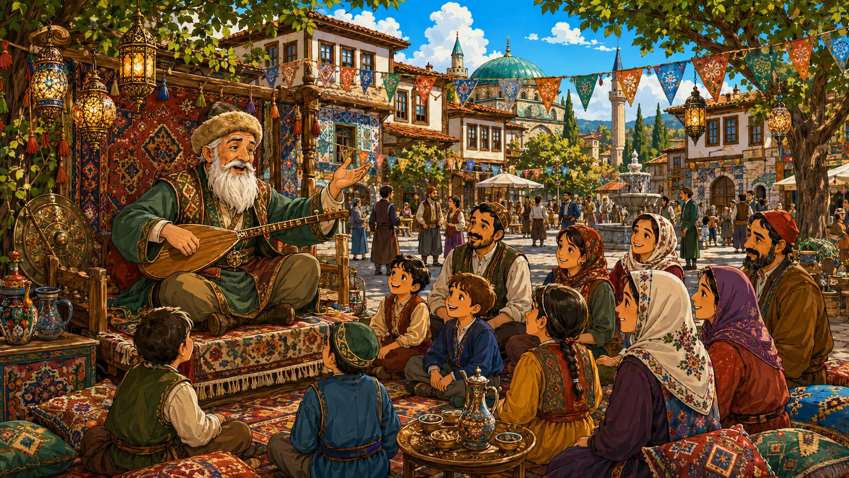 Dede Korkut Hikâyeleri Anlatımı
